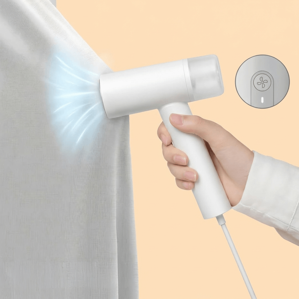 Portable Garment Steamer | Wrinkle-Free in Minutes