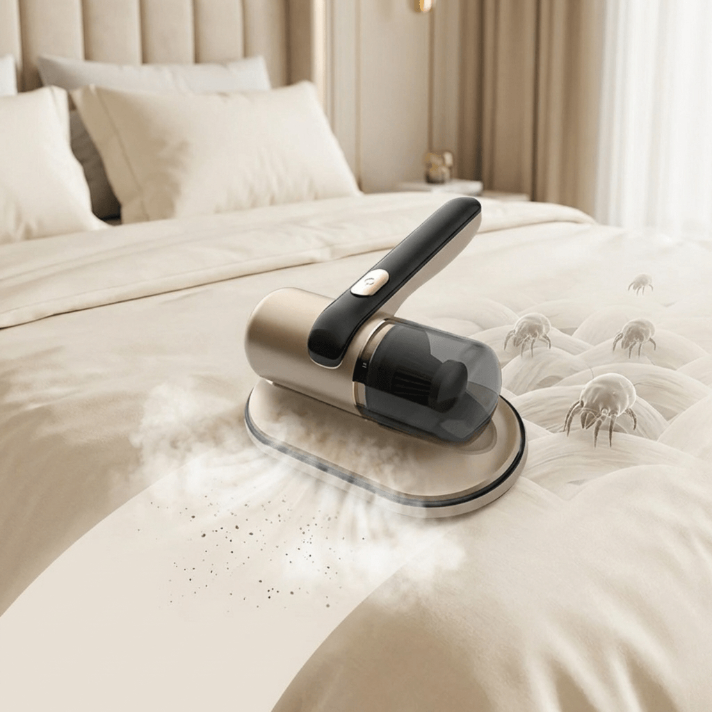 Deep-Clean Wireless Mite Remover | Powerful Anti-Allergen Cleaning