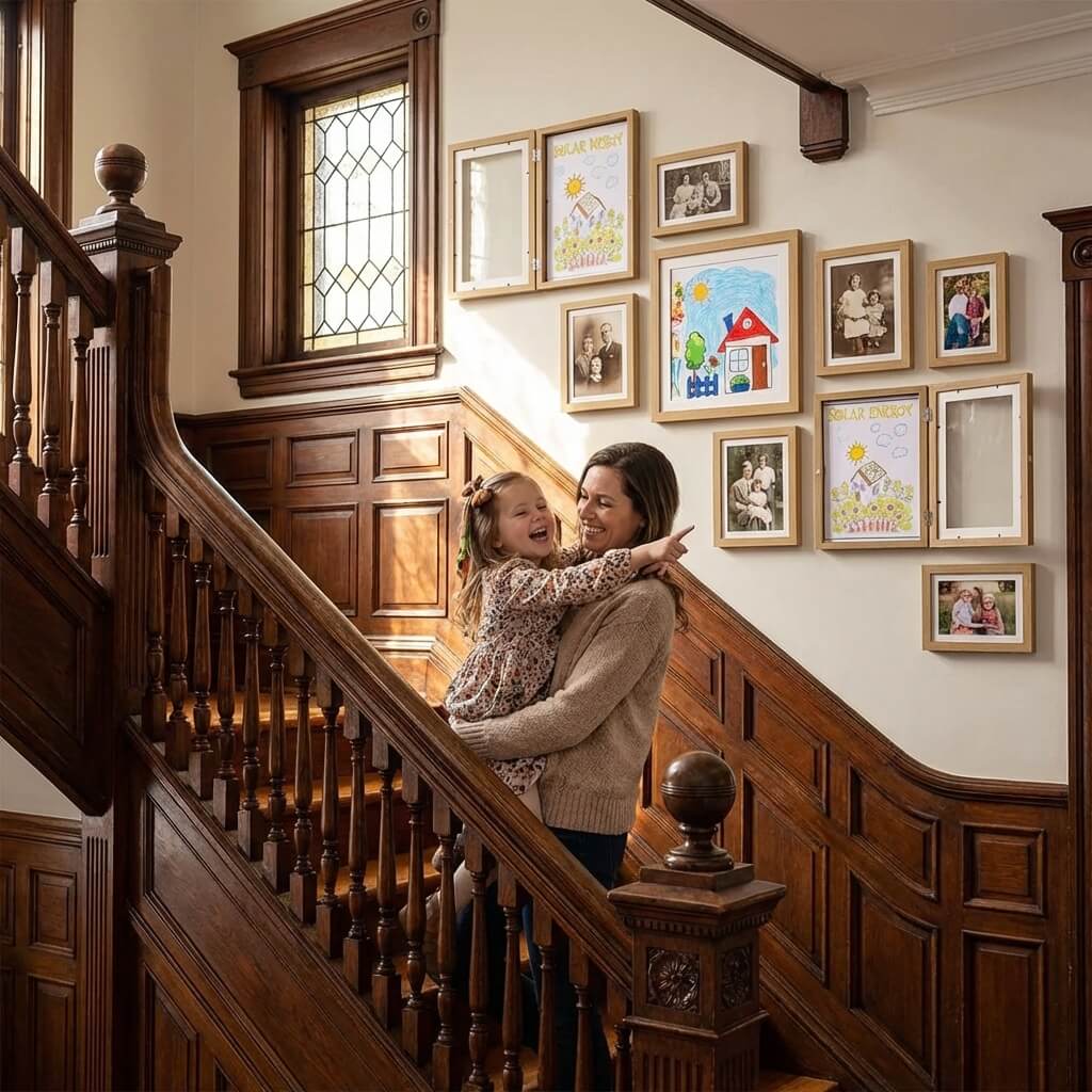 Interchangeable Artwork Frame A4 | Display & Store Your Child’s Artwork in Seconds